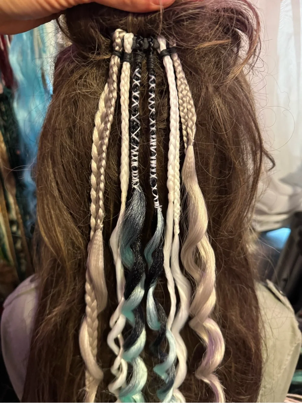 Handmade hand applied